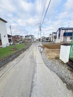 外観:全面道路
