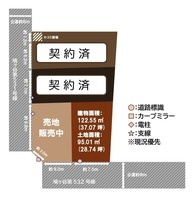 間取図/区画図:幼稚園・小学校・中学校が徒歩圏内！子育て世代におすすめの立地です♪
